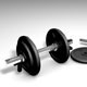 Weight Set and Render Setup - 3DOcean Item for Sale