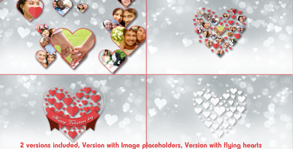 Valentine Romantic Hearts Opener