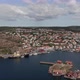 Aerial View Of Hunnebostrand Harbor, Sweden - VideoHive Item for Sale