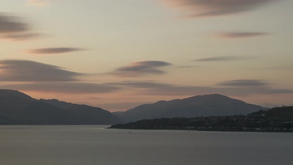 Creachan Mor Sunset - Timelapse.