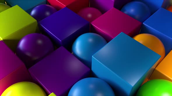 Colorful Cubes and Spheres
