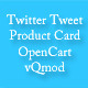Twitter Tweet Product Card - OpenCart vQmod - CodeCanyon Item for Sale