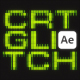 CRT Glitch Typography - VideoHive Item for Sale