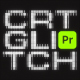 CRT Glitch Typography | MOGRT - VideoHive Item for Sale