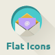 Set of Flat Icons with Long Shadow - GraphicRiver Item for Sale
