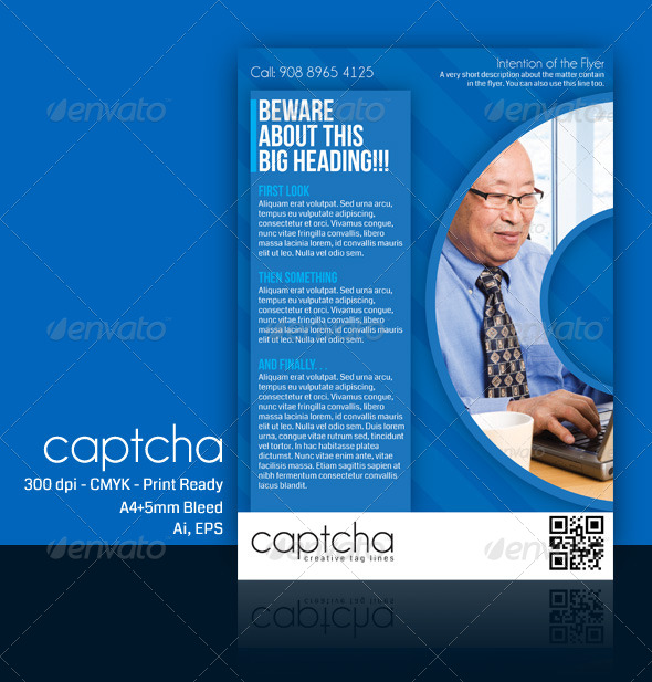 Multipurpose Business Flyer - Captcha