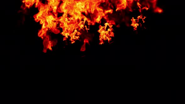 fire transitions Isolated by Alpha channel ( transparent background ) alt