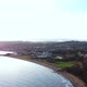 Beach and town Kirkcaldy aerial view, Fife, Scotland - VideoHive Item for Sale