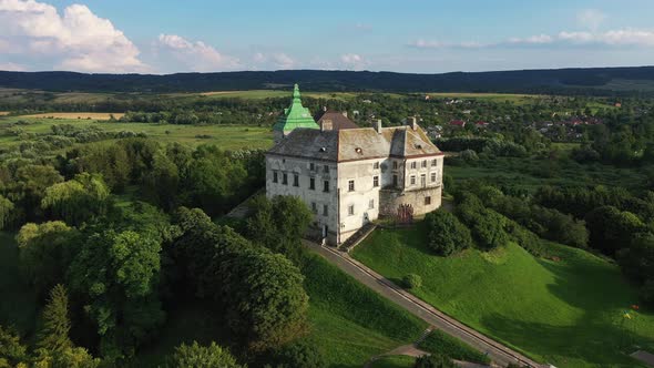 The Oleskii Old Castle in Ukraine