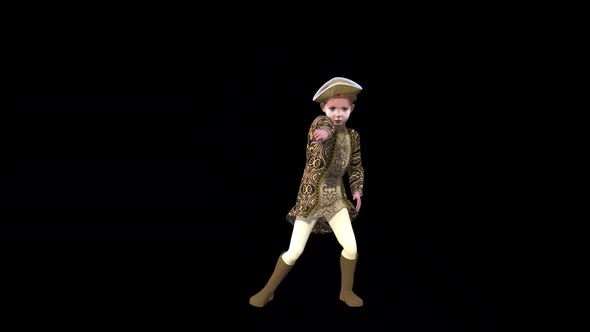 Medieval Kid Dance 2 - Halloween Concept