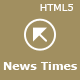 The News Time Magazine HTML5 Template - ThemeForest Item for Sale