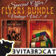 Vintage Flyer/Poster Bundle Vol. 7-8 - GraphicRiver Item for Sale