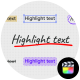 Highlight Text Animations - VideoHive Item for Sale