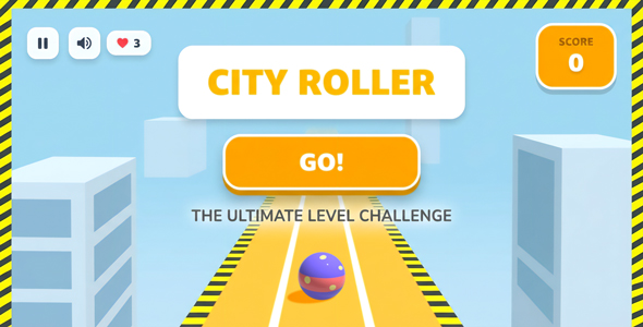 City Roller 3D Trendy Web Game