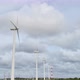 Wind Power Turbines Row - VideoHive Item for Sale