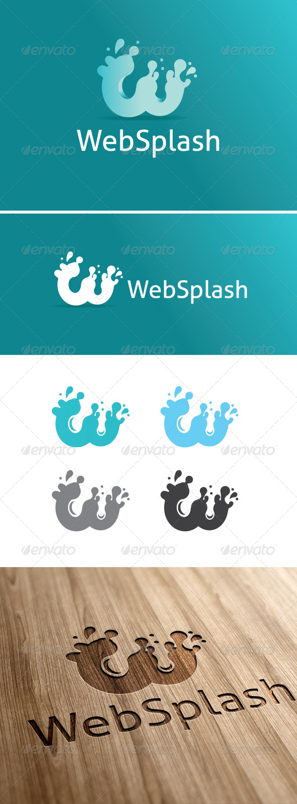 Web Splash Logo Template