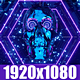 Vj Abstract Skull - VideoHive Item for Sale