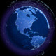 Digital Earth Globe Rotation - VideoHive Item for Sale