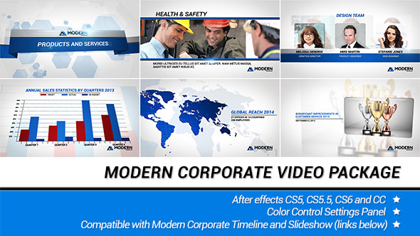 Modern Corporate Video Package