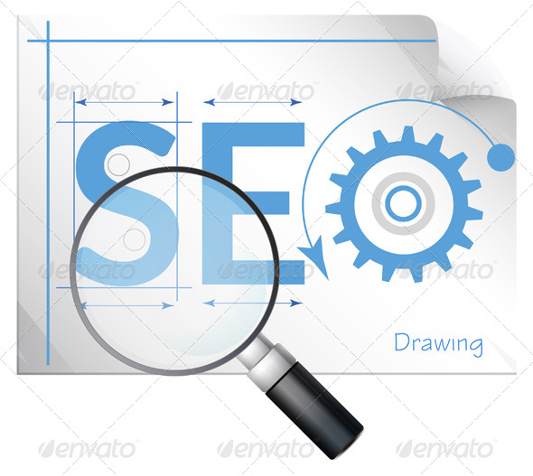 SEO - Search Engine Optimization - Illustration
