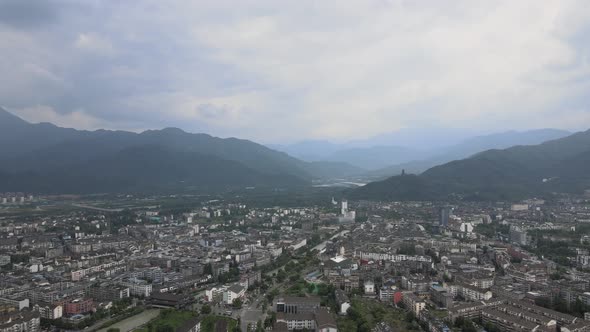 Townscape, Asia Aerial