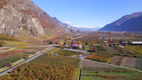 Valais Wine Region Switzerland's Largest Vineyard and Wine Production Area