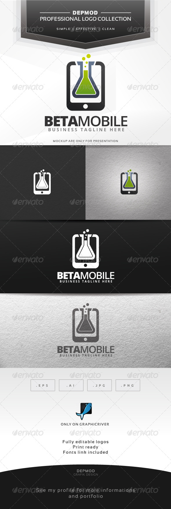 Beta Mobile Logo