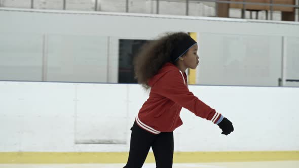 Figure Skating Beginner Training with Coach