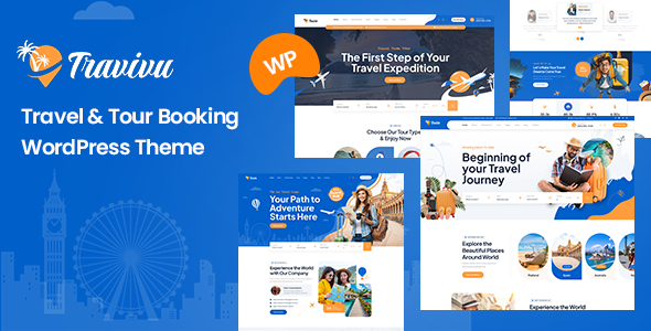 Travivu - Travel & Tour Booking WordPress Theme