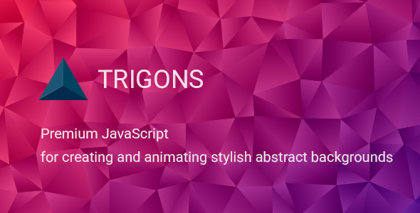 Trigons - Create and Animate Abstract SVG Images