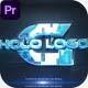 Futuristic Hologram Logo Reveal - VideoHive Item for Sale