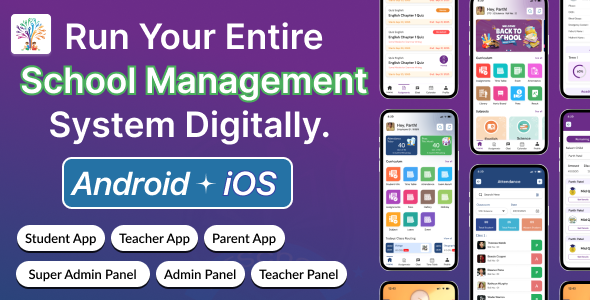 DTCampus – School & College Management System with Admin Panel | Flutter App for Android & iOS