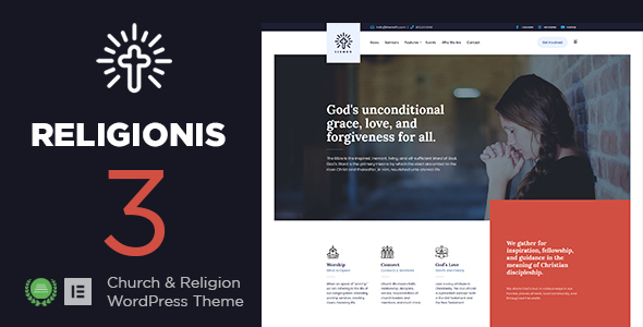 Religionis - Church WordPress Theme
