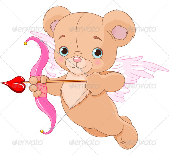 Valentine Cupid Bear