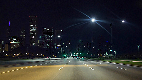 Chicago Night Drive