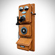 Americana Wall Phone 1882 - 3DOcean Item for Sale