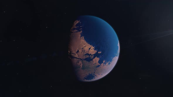 Mars Being Terraformed into a Lush Green World