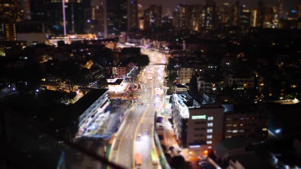 Tilt-Shift | Singapore City At Night