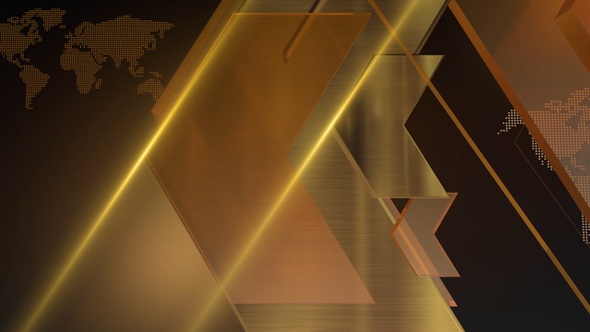 Golden Broadcast Background