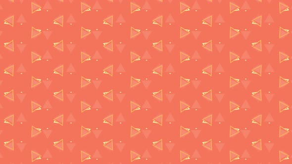 Triangle Pattern Animation Background