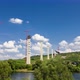 Timelapse Building a Modern Bridge Over a River - VideoHive Item for Sale