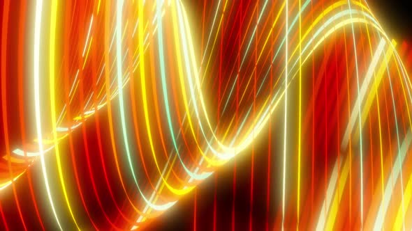 Spiral Glow Lines