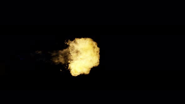 4K Vertical Fire Special Effects Video 74