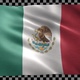Mexico waving flag looped - VideoHive Item for Sale