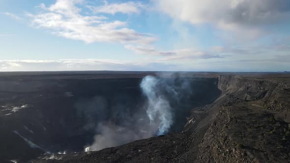 Aerial View of Big Island Hawaii Circa  2021