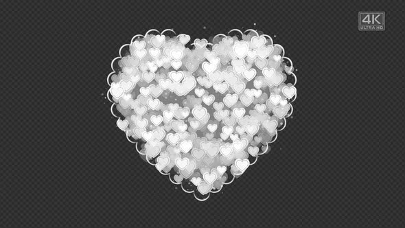 White Hearts in The Heart