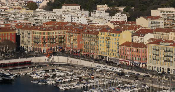 The port. Nice, Alpes Maritimes department, Provence, Cote d Azur, France