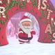 Santa dancing hiphop in a candy village - VideoHive Item for Sale