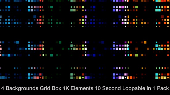 Elegant Grid Boxes Element Pack 02