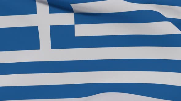 Flag Greece Patriotism National Freedom Seamless Loop